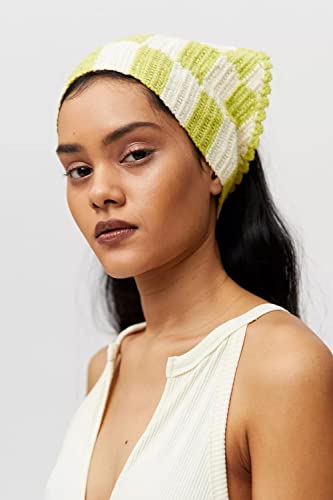 Y2K Accessories Yin Yang Gestricktes Kopftuch Mädchen Koreanische Mode Kawaii Kirsche Stirnband Haarschmuck 2000er Jahre Ästhetisches Egirl Gestricktes Geflochtenes Dreiecks-Stirnband Retro-Foto,G Cover