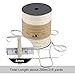 Macrame Cord 4mm, PANDAMAN 220 Yards (About 200m) Natural Cotton Soft Unstained Rope for Handmade Plant Hanger Wall Hanging Craft Making Bohemia Dream Catcher DIY Craft Knitting