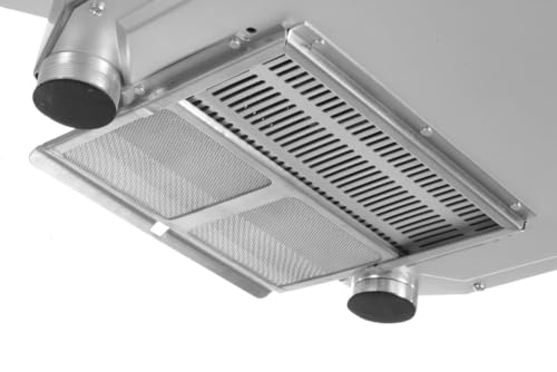 HENDI Induktionswok, für HENDI Wokpfanne 239773, Kochplatte, Kochfeld, mit einfach zu reinigendem Fettfilter, Digitale Regelung von Leistung, 230V, 3500W, 340x450x(H)120mm, Edelstahl