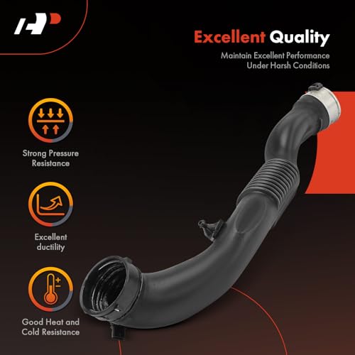 A-Premium Turbocharger Intercooler Hose Compatible with BMW 335i 2012-2015, 335i GT xDrive 2014-2016, 335i xDrive, X3, 435i/435i xDrive Gran Coupe, X4, ActiveHybrid 3, M2, M235i/M235i xDrive by A-Premium - Image 3