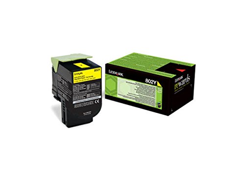 Toner yellow Lexmark CX 310 n résout les problèmes d'impression couleur jaune pâle