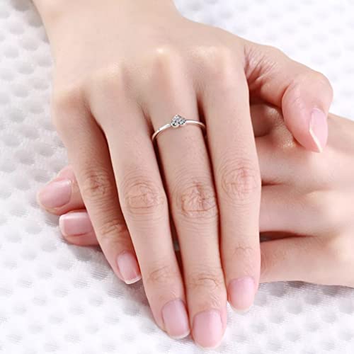 Bague cœur argent 925 le cadeau doux idéal pour une adolescente