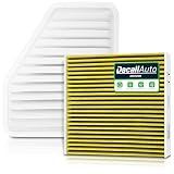 Dacall Air Filter Set fit for Toyota Camry 3.5L Only(2007-2011), Avalon 3.5L Only(2005-2012),