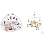 Produkt 1: Die Greifelemente sowie die verborgene Quietsche, die Rassel & das Raschelpapier in den Tieren unterstützen die Aufmerksamkeitssteigerung des Babys und sorgen für Spielspaß