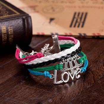 Boho Leather Wrap Bracelet