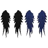 Rehaussez vos créations avec ces appliques brodées d'ailes d'ange 3D, dotées d'une bordure en dentelle complexe pour une touche luxueuse. Parfaites pour les costumes, les vêtements de mariée et l'artisanat, elles ajoutent une élégance céleste. Les matériaux de qualité garantissent une durabilité et une finition impeccable, ce qui les rend idéales pour les projets de mode et d'embellissement DIY.