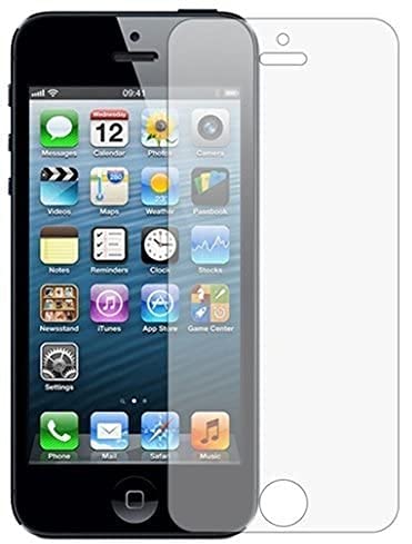 eTECH Collection 10 Pack of Anti-Glare and Anti-Fingerprint (Matte) PET Plastic Screen Protectors for Apple iPhone SE 1st Generation, 5/5S/5C (NOTE: Will NOT fit iPhone SE 2nd Generation)