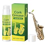Korkfett Für Saxophon, 5g Schmiermittel für die gründliche Reinigung, Korkfett für Flöten und...