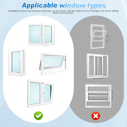400CM Klimaanlage Fensterabdichtung, Fensterabdichtung für Mobile Klimageräte, Wäschetrockner, Ablufttrockner, Hot Air Stop für Fenster, mit Kabelbinder, Vier Zip für Dachfenster Flügelfenster