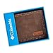 Columbia mens RFID Slim Bifold Wallet With ID Window Dark Tan