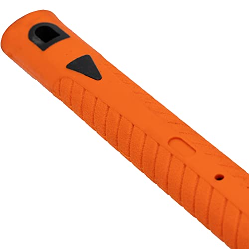 Foto von HRB Axt - Spaltaxt gehärtetem Stahl, zum Holz Spalten geeignet, Survival Axt mit ergonomischem Griff (Schwarz/Orange, 4 Kg)