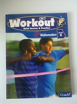 Paperback CRCT (WORKOUT; SKILLS REVIEW & PRACTICE; GPS EDITON; MATHEMATICS GRADE 8; COACH) Book