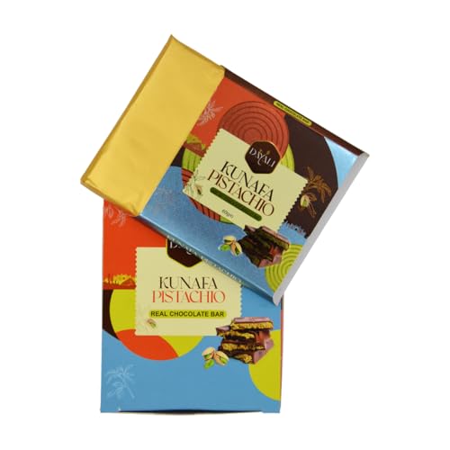 Dayali Premium Quality Pistachio Kunafa Chocolate 60 Gm| Dubai Famous Chocolate