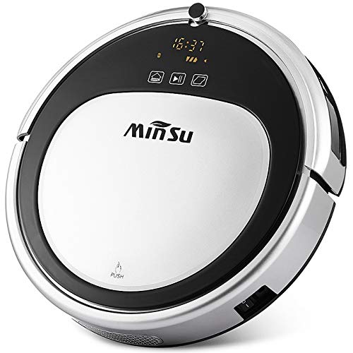 Zenuss MinSu MSTC09 Smart Navigation Robotic Vacuum Cleaner Remote