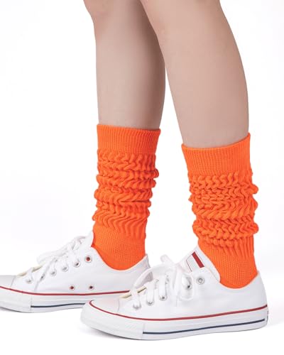 Image of HONGTEYA Slouchy Socks Women Knee High Soft Cozy for Boot