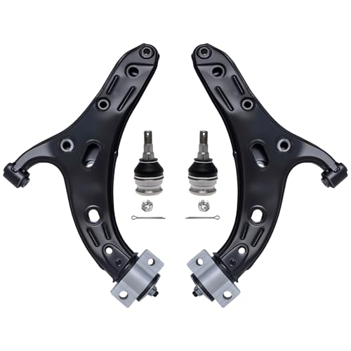 AUQDD 4Pc Suspension Front Lower Control Arm and Ball Joint Compatible With 2015-2016 2017-2019 Su-baru Legacy, 15-17 18-19 Outback (Replace # K623476 K623477 20202AL01A 20202AL00A K9513 20206AJ000)