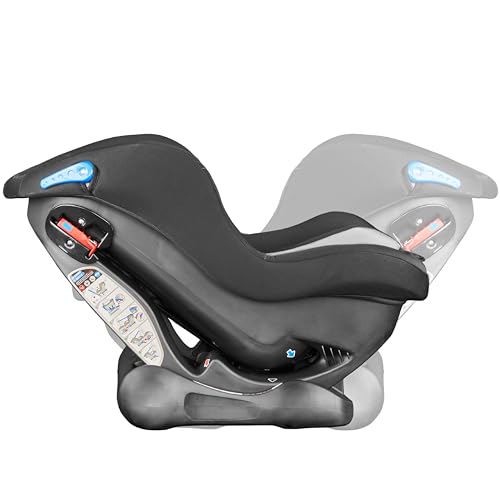 Cozy N Safe Fitzroy Group 0+1 Car Seat 0-18KG, Birth - 4 Years, 5 Point Harness, 4 Position Recline, Rear Facing from Birth to 13kg/ Forward Facing from 9kg to 18kg, Deep Padding - Black/Grey - Image 3