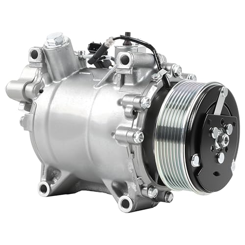 YOMALL 4920AC AC Compressor AC Compressor with Clutch Fits for 2007-2012 RDX 2.3L, 2012-2015 Civic 2.4L, 2007-2014 CR-V 2.4L, Replace OE 38810RWCA03 38810RX0A01