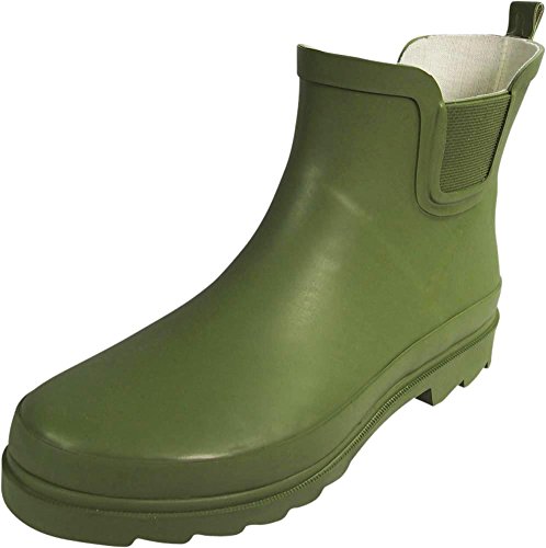 NORTY - Womens Ankle Rain Boots - Ladies Waterproof Winter