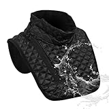 Generisch Tour de cou pour moto   Écharpe thermique d'hiver avec protection de la poitrine   30 x 33 x 7,5 cm   Couverture coupe vent respirante pour cyclisme, ski, sports de plein air pour hommes et