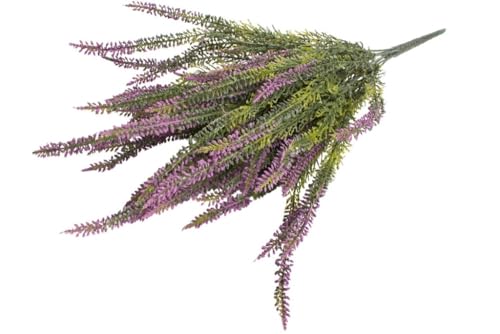 Botanic-Haus künstliche Erika/Erikabusch/Heidekraut groß,Höhe ca. 45 cm, Farbe: lila