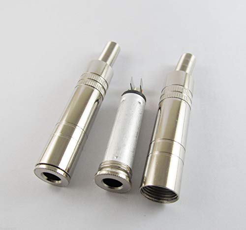 Adaptador de audio Jack 6.35mm hembra stereo miniatura 1