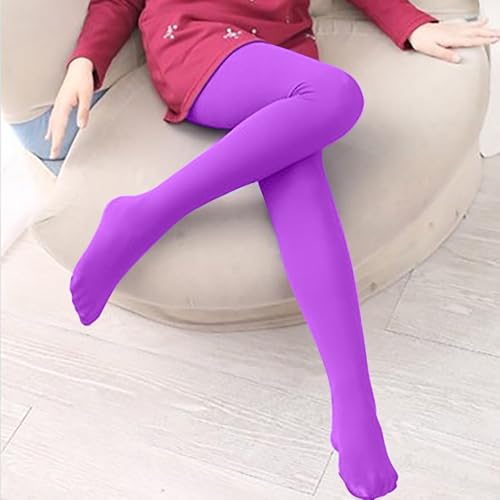 BILIKEYU Winter Warm Tights Girls Footed Leggings Kids Stretch Pantyhose Stockings Workout Running Yoga4