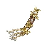 Cet accessoire pour cheveux fabriqué à la main avec précision est fabriqué en alliage robuste pour garantir qu'il reste résistant à la décoloration et confortable pendant toute la journée.