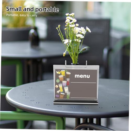 Présentoir de menu horizontal PLAFOPE et support de bureau pour restaurant - 7