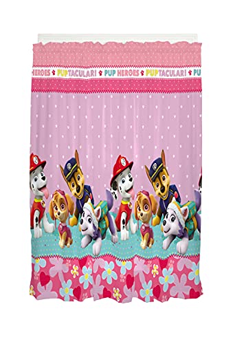 Paw Patrol Girl Kids Room Darkening Window Curtain Panels Drapes Set, 82" X 63" #TOP3