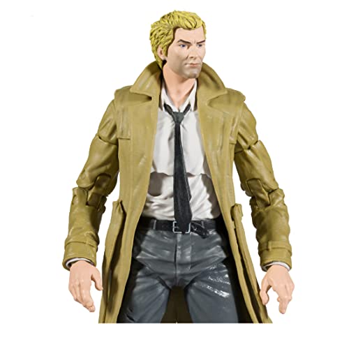 Mcfarlane Toys Dc Direct - Page Punchers - 7" Figure With Comic - Black Adam Wave 1 - John Constantine #TOP1