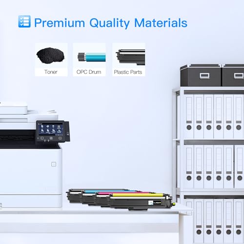 LxTek TN-243CMYK TN247 Kompatibel für Brother TN-243CMYK für Toner Brother MFC L3750CDW TN 243CMYK TN243CMYK TN-243 TN-247 TN 247 TN 243 DCP-L3550CDW MFC-L3770CDW HL-L3210CW MFC-L3710CW(5er-Pack)