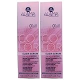 2x Elisir Serum COLOR Mantenimento Colore, Per Capelli Colorati. Con Cheratina, Collagene Ed Elastina Che Protegge Il Colore Dalla Perdita Di Intensità, Esaltandone La Brillantezza 100ml immagine