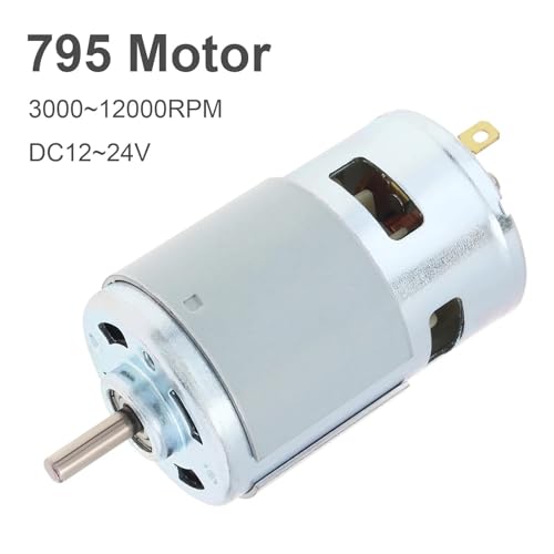 Micro moteur 795 haute vitesse avec double roulement pour micro machine