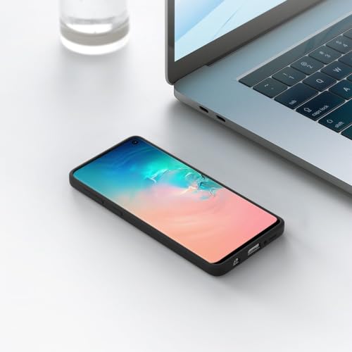 Image of for Samsung Galaxy S10 Plus Case Black, Scratch Resistant with Soft Touch, Slim Thin Phone Cover for Samsung Galaxy S10 Plus