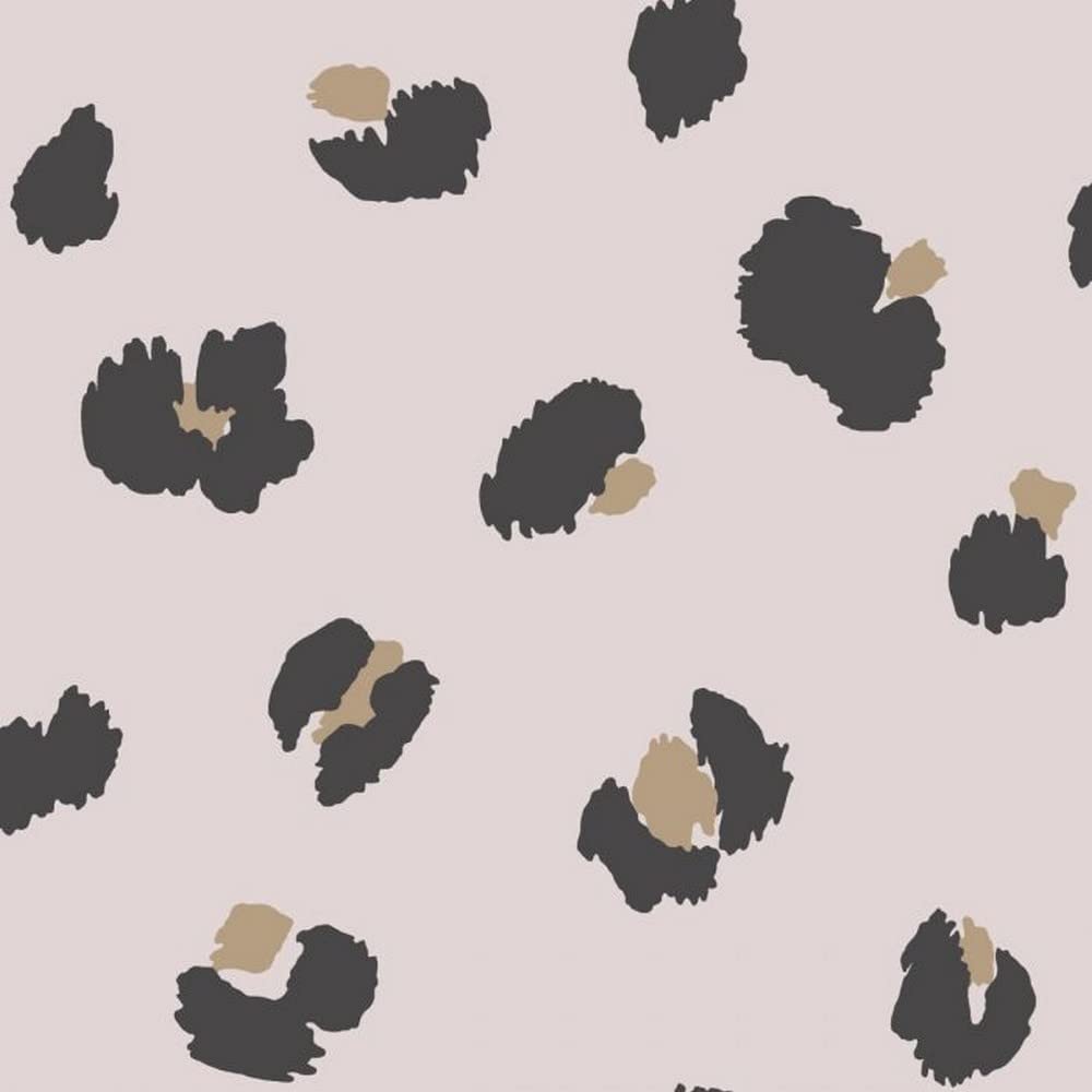 Holden Decor Large Leopard Spot Wallpaper - Pink - 10m x 53cm