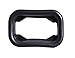 Maxxima M49700 Black Vinyl Rectangular Grommet