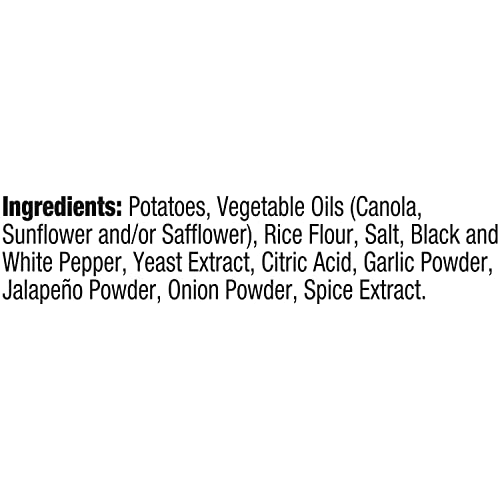 Image of Kettle Brand Krinkle Cut Salt and Fresh Ground Pepper Kettle Potato Chips, Gluten-Free, Non-GMO, 7.5 oz Bag (Pack of 12)