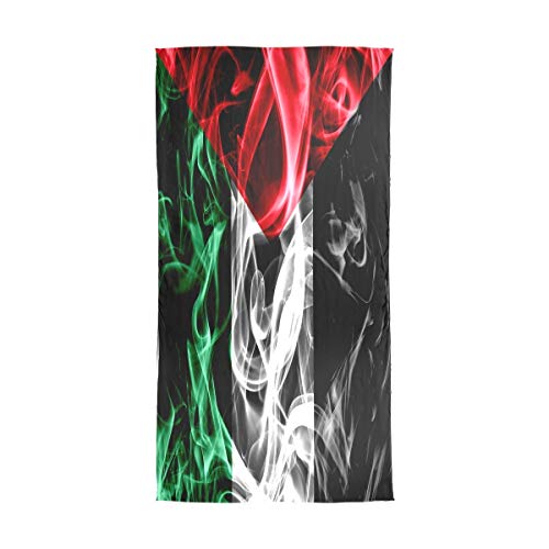 Oyihfvs Country Nation flag Woman Long Silk Scarf Soft Head Wrap Silk Shawl stole