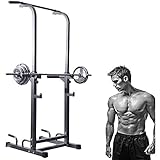 Ababy Multifunktional Kniebeugenständer Kniebeuge Squat Rack Hantelständer Langhantelstander Einstellbare 9 Stufen Bankdrücken Für Home Gym Krafttraining Stand, 260 Kg Belastbarkeit
