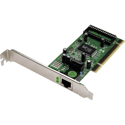 Digitus DN10110 Scheda Aggiuntiva di Rete Gigabit PCI 10/100/1000 32 Bit con Bracket Aggiuntivo Low Profile