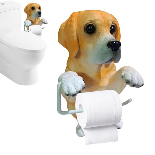 Dispensador de rollos de perro para baño que alegra tu hogar y dormitorio 2