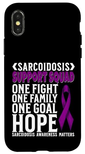 Support Squad Sarcoidosis Awareness Items Gifts Sarcoidosis �X�}�z�P�[�X iPhone X/XS �p