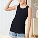 3 Pack Tank Top for Kids Cotton Summer Athletic Sleeveless Vest Undershirts Boys Girls Summer (D-Black, 13-14 Years)