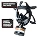 ST-100X Military Grade Full Face Respirator Mask with Advanced Air Filtration - For Chemical, Smoke, and Particulate Protection in Emergency Situations