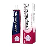 Adhesivo termoplástico para prótesis dentales, adhesivo seguro para prótesis dentales, adecuado para prótesis completas y parciales, fácil de aplicar y de larga duración. (1Piezas)