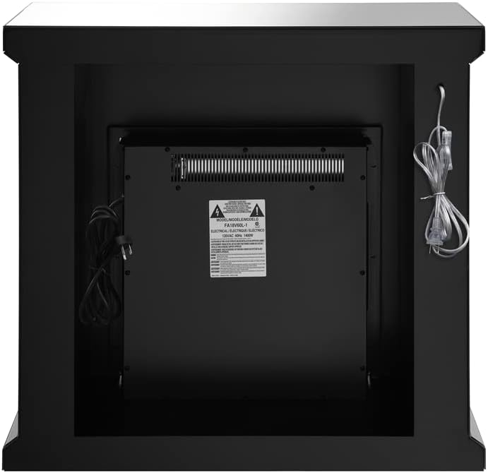 Miniatura 8 de Coaster Home Furnishings Lorelai - Espejo rectangular independiente para chimenea