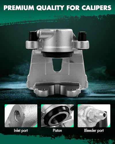 Image of SCITOO 19-3332 Front Right Disc Brake Caliper Assembly Without Bracket For BMW For X4 2016-2018,For BMW For X5 2007-2018,For BMW For X6 2014-2019