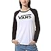 Produktbild Vans Damen Drop V Ls Raglan-B T-Shirt, weiß, M