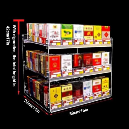 Étagère de cigarette pour dépanneur moderne et optimisation de l'espace caisse